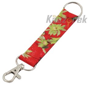 Klíčenka 237 - 20 mm - Jahody - krátká (kroužek na klíče)